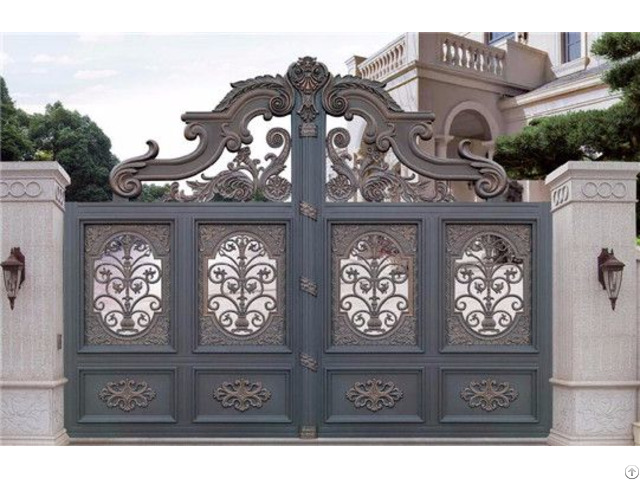 Yishu Metal Factory Made Custom As Your Style Aluminum Gate