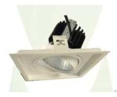 Recessed Square One Head Led Grille Ceiling Lamps Lighting Downlight China Manufacturer