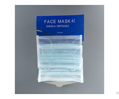 Disposable Breathable Protective Food Medical 2 3 Ply Elastic Non Woven Face Mask