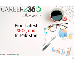 Seo Jobs In Lahore