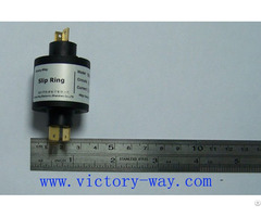 Double Channels High Current Slip Ring In Rotary Tables Test Equipment Or Cable Reels