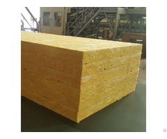 Durable Low Thermal Conductivity Rock Wool Outside Surface Board
