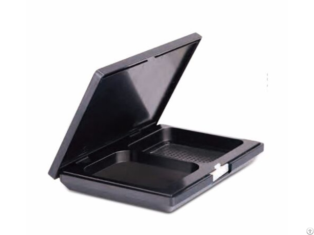 High Quality 10g C048 2 Color Square Black Empty Compact