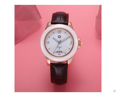 Xinboqin Wholesale Retail Sale Charm Luxury Leather Strap Quartz Calendar Waterproof Lady Watches