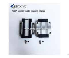 Abba Linear Guide Bearings Slider Blocks For Cnc Machines