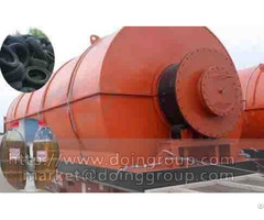 High Yield Efficiency Waste Tire Recycling Machine Without Pollution