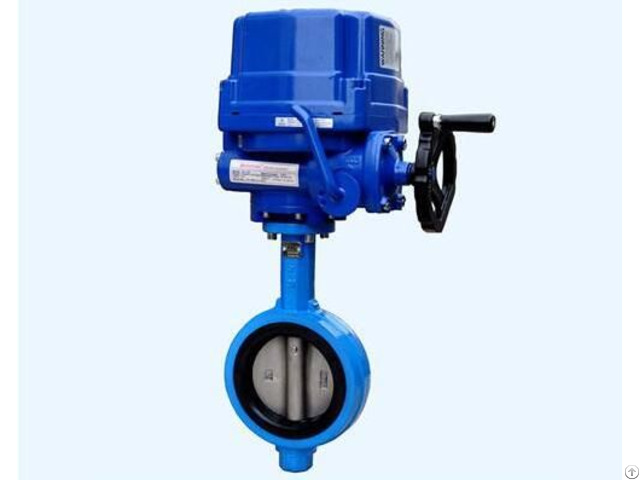 Motorized High Temperature Butterfly Valve