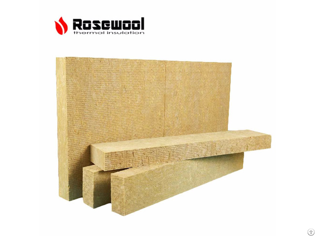 Rock Wool Insulation With Wire Mesh For Prefabricated Cabins