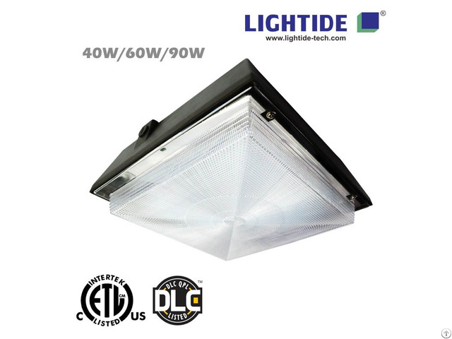 Dlc Premium Fuel Pump Canopy Led Luminaires Lt Sgsal 90w