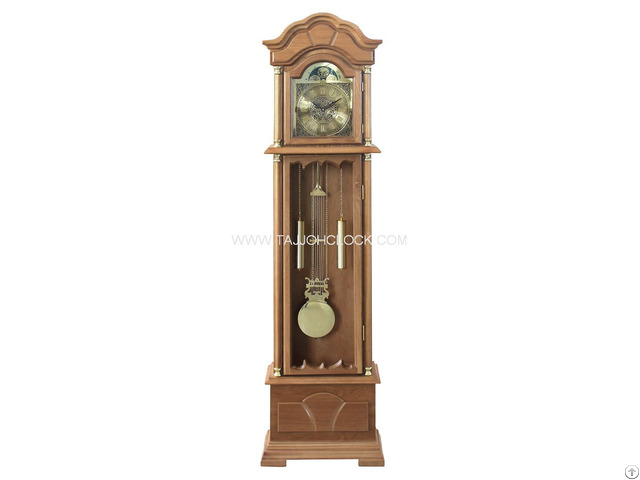 First Quality Antique Wooden Pendulum Grandfather Clock