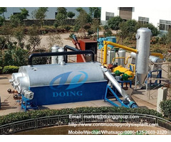 Doing Latest Continuous Waste Tire Pyrolysis Plant