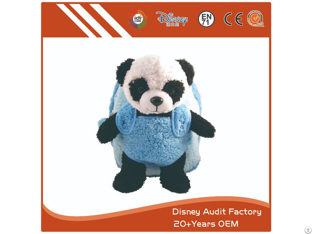 Plush Panda Backpack For Kids