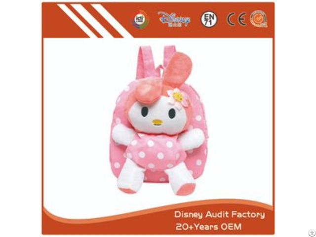 Plush Rabbit Children S Backpack