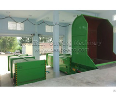 Horizontal Detachable Waste Compress Equipment