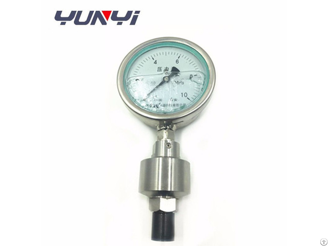 Stainless Steel Oil Field Diaphragm Pressure Gauge