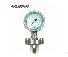 Glycerine Or Silicone Oil Filled Water Diaphragm Pressure Gauge