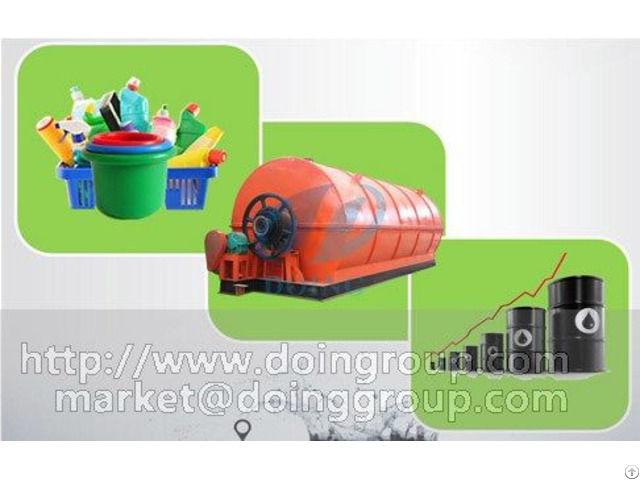 10t Waste Plastic Pyrolysis Plant