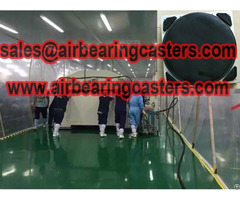 Air Casters Rigging Systems Details With Pictures