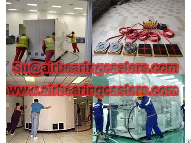 Air Cushions System For Moving Equipment