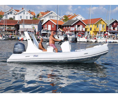 Lianya 5 8m Luxury Fiberglass Hull Speed Inflatable Rib Boat R