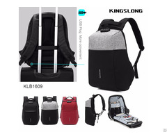 Trendy Anti Theft Backpack With Usb Recharge