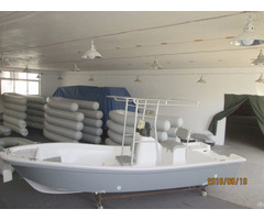 Lianya 5 8m Fiberglass Fishing Boat With Outboard Engine