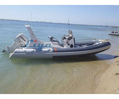 Lianya Fiberglass Inflatable Rib Fishing Boat