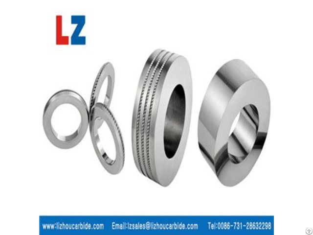 Ribbed Wire Rolling Cassette Use Tungsten Carbide Groove Ribbing Thread Roller Ring