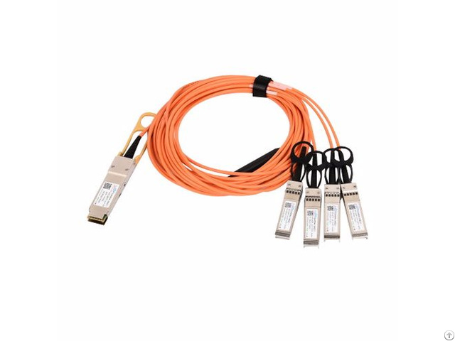 40g Qsfp To 4x 10g Sfp Active Optical Cables