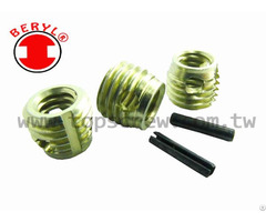 Self Tapping Threaded Insert Slotted Pin