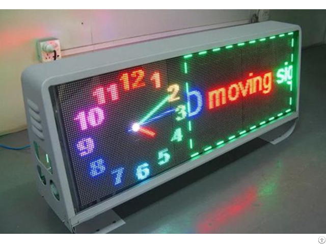 Led Taxi Top Sign