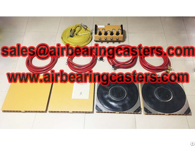 Air Bearing And Casters Details With Pictures Manual Instruction