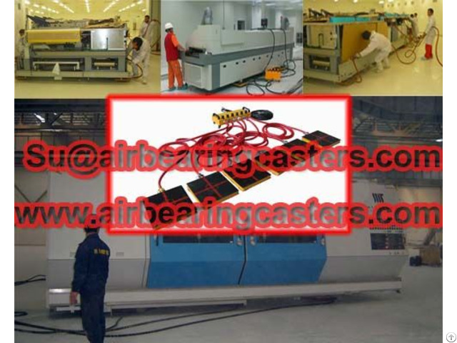 Air Caster Moving Systems Application