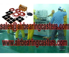 Air Caster Systems Is Designed For Moving And Handling Tools