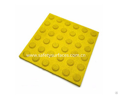 Easy Touch Feeling Blind Tactile Rubber Tile Paving Braille Floor