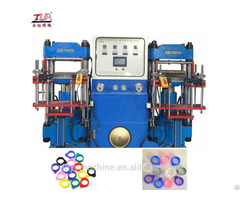Double Heads Automatic Silicone Lanyard Ring Making Machine