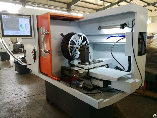 Cnc Wheel Repair Lathe Machine Ck6160q