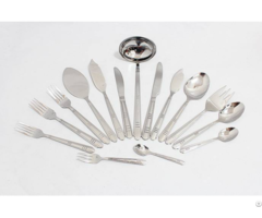 Full Stainless Steel Cutlery Set Tableware Flatware