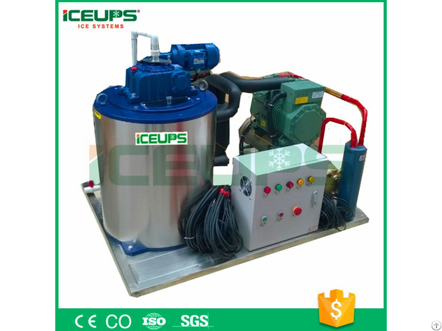 Salt Water Ice Machine 1ton Day For Fish Boat