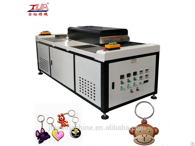 Jinyu Pvc Cartoon Keychain Baking Machine