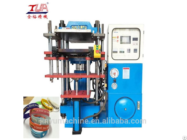 Single Head Hydraulic Custom Silicone Bracelet Machine