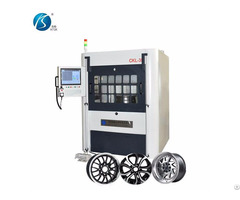 Alloy Wheel Cnc Lathe Ckl35 With High Lase Detection Speed