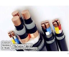 Shengzhou Metal 0 6 1kv Copper Xlpe Power Cable With Steel Wire Armour
