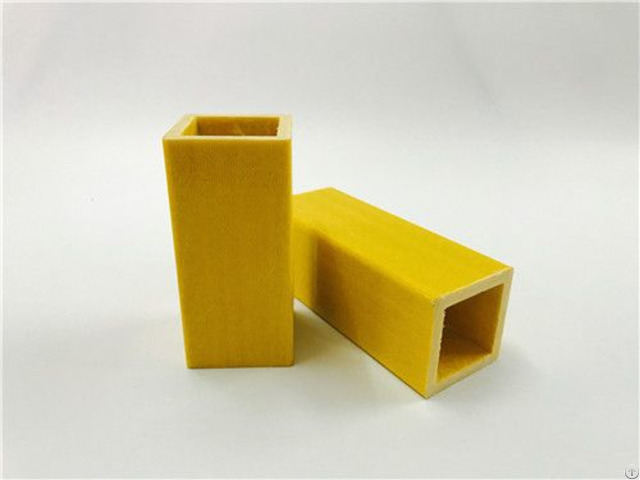 Colorful Long Life Box Section Pultrusion Frp Profile
