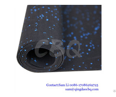 Cbq R15 15 Percent Colorful Epdm Flecks Gym Fitness Rubber Flooring Rolls