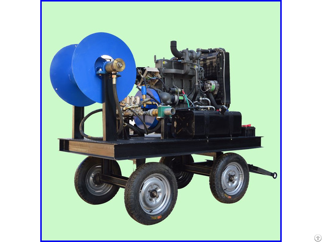 600mm Drain Pipe Cleaning Water Jetting Machine Sewer High Pressure