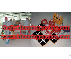 Air Caster Load Moving Equipment Lightweight