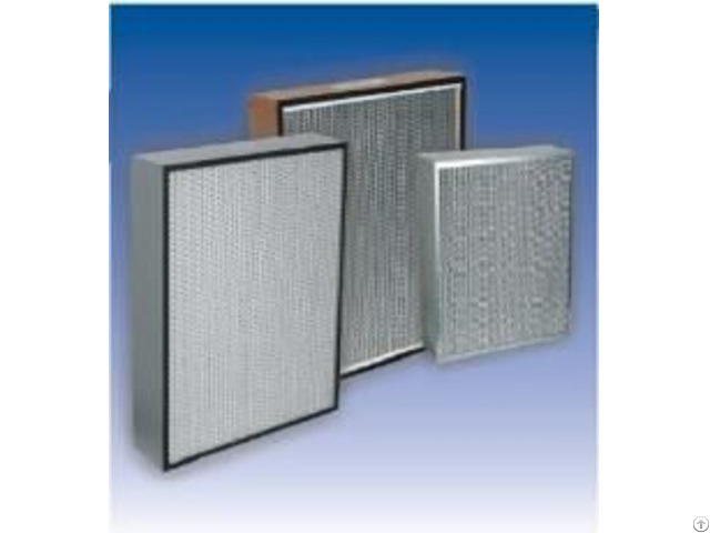 Aluminum Separator Hepa Filter