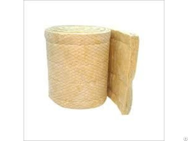 Ce Certificate High Quality Wire Mesh Mineral Rock Wool Blanket Roll