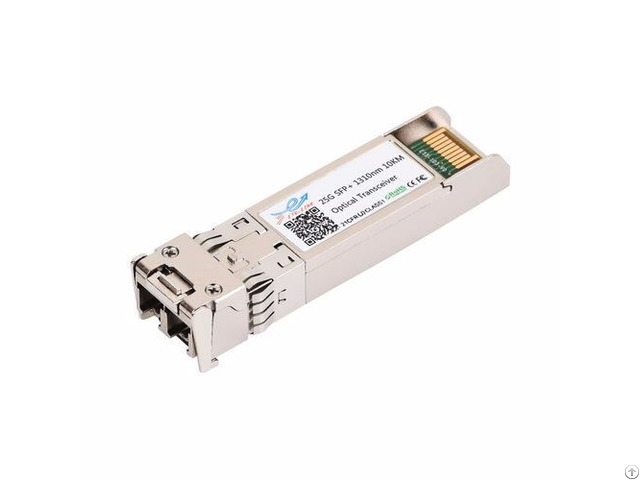 Cisco Compatible 25gbps 1310nm Sfp28 Optical Transceiver